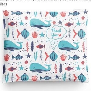 20- 10x13 whale polymailers